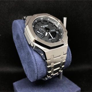 ジーショック(G-SHOCK)のGA-2100本体付き ステンレスベルトセット カシオーク カスタム Gショック(腕時計(アナログ))