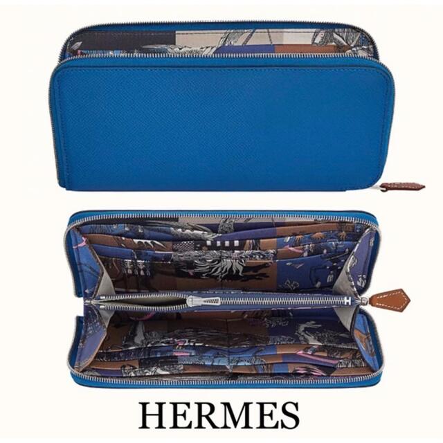 HERMES シルクイン　長財布財布