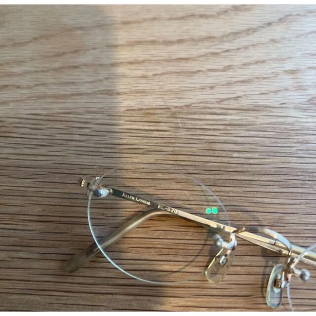 Ralph Lauren(ラルフローレン)のラルフローレン　リムレス(縁なし)メガネ メンズのファッション小物(サングラス/メガネ)の商品写真
