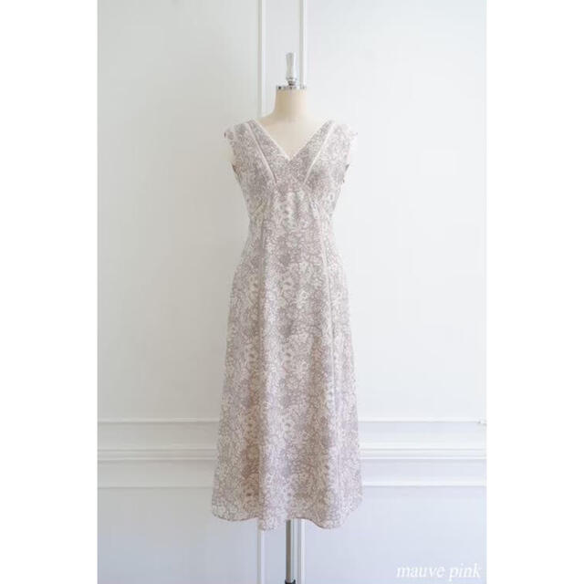 レディースherlipto Lace Trimmed Floral Dress Mサイズ