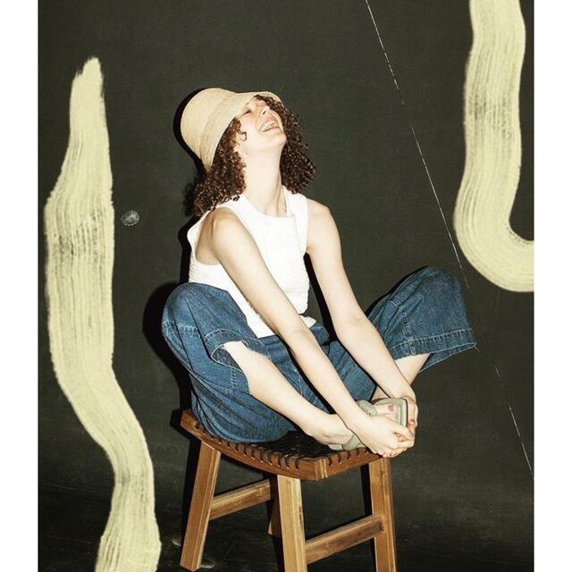 BLACK by moussy(ブラックバイマウジー)のrelax wide denim レディースのパンツ(デニム/ジーンズ)の商品写真