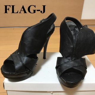 FLAG-J - 難アリ FLAG-J フラッグジェイ ストラップサンダル フェイクレザー