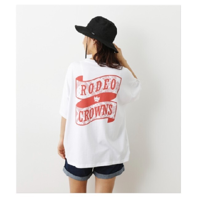RODEO CROWNS WIDE BOWL(ロデオクラウンズワイドボウル)の✵RODEO CROWNSWB✵リボン🎀Tシャツ レディースのトップス(Tシャツ(半袖/袖なし))の商品写真