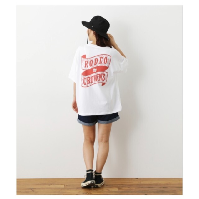 RODEO CROWNS WIDE BOWL(ロデオクラウンズワイドボウル)の✵RODEO CROWNSWB✵リボン🎀Tシャツ レディースのトップス(Tシャツ(半袖/袖なし))の商品写真