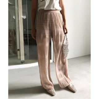 アメリヴィンテージ(Ameri VINTAGE)のAMERI VINTAGE THIN LACE LIKE KNIT PANTS(カジュアルパンツ)