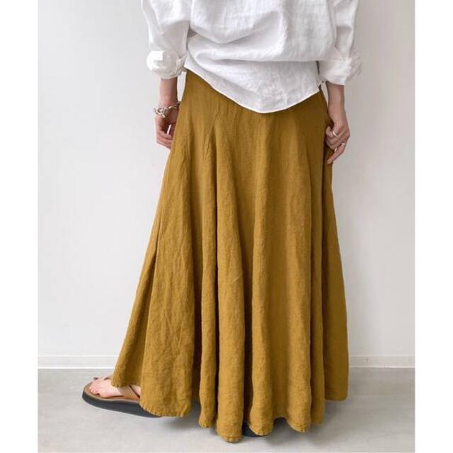 L'Appartement DEUXIEME CLASSE(アパルトモンドゥーズィエムクラス)のL'Appartement 【メゾン ド バカンス】Flare Skirt レディースのスカート(ロングスカート)の商品写真