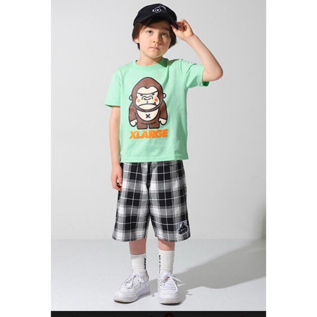 XLARGE(エクストララージ)のタグ付き新品　XLARGEキッズ　半袖Tシャツ　140 キッズ/ベビー/マタニティのキッズ服男の子用(90cm~)(Tシャツ/カットソー)の商品写真