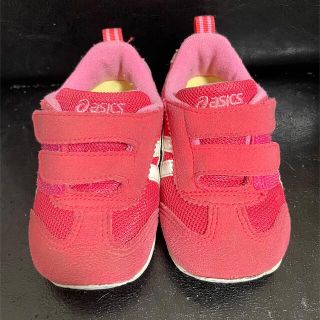 アシックス(asics)のアシックス スクスク ベビーシューズ アイダホ BABY 2 ピンク13.5cm(スニーカー)