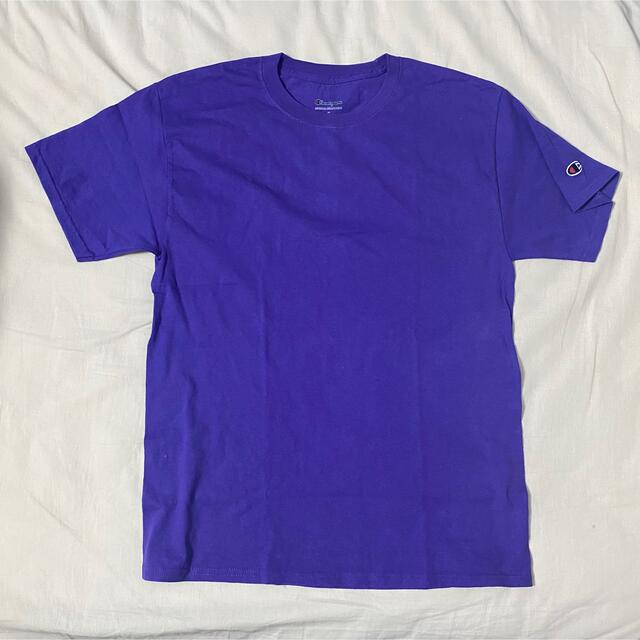 Champion(チャンピオン)のチャンピオン　Tシャツ　紫　パープル メンズのトップス(Tシャツ/カットソー(半袖/袖なし))の商品写真