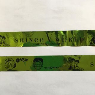 シャイニー(SHINee)のSHINee WORLD V in JAPAN 銀テ 2枚(アイドルグッズ)