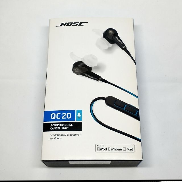 BOSE(ボーズ)のBOSE QC20i スマホ/家電/カメラのオーディオ機器(ヘッドフォン/イヤフォン)の商品写真