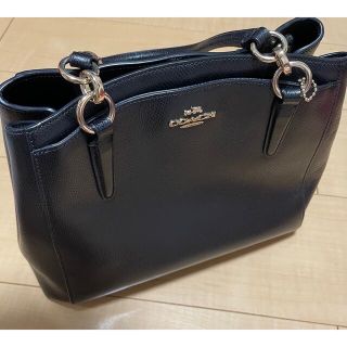 コーチ(COACH)のコーチ　coach ハンドバッグ　ショルダーバッグ　ロゴ　ブランド　黒　ブラック(ハンドバッグ)