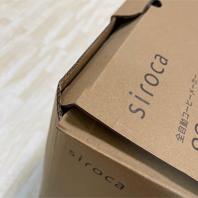 siroca 全自動 コーヒー メーカー スマホ/家電/カメラの調理家電(コーヒーメーカー)の商品写真