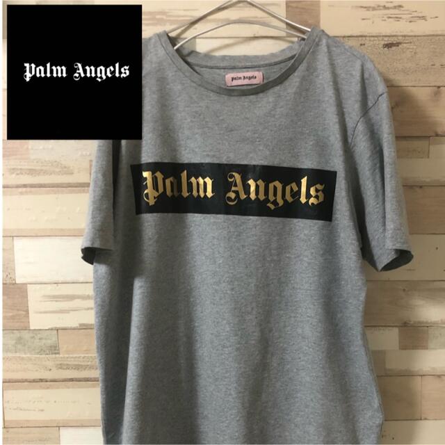 PALM(パーム)の【Palm Angels】ロゴ　Tシャツ Mサイズ メンズのトップス(Tシャツ/カットソー(半袖/袖なし))の商品写真