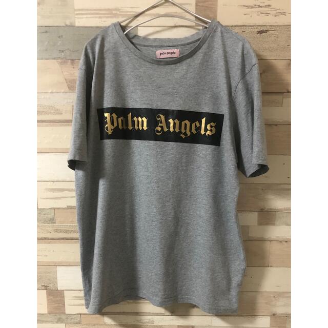 PALM(パーム)の【Palm Angels】ロゴ　Tシャツ Mサイズ メンズのトップス(Tシャツ/カットソー(半袖/袖なし))の商品写真