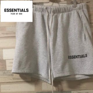 エッセンシャル(Essential)の【essential】コットン　ハーフパンツ　M(ショートパンツ)