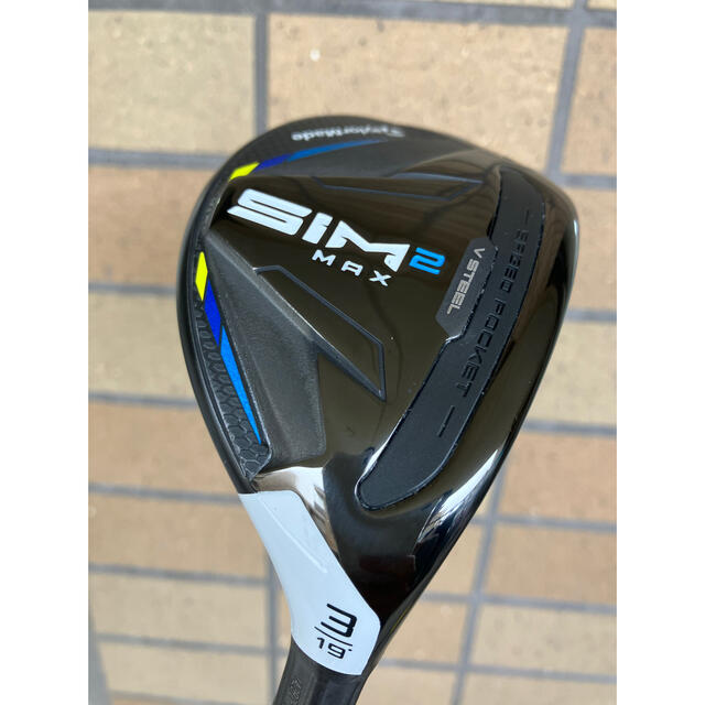 新品 SIM2 MAX レスキュー ユーティリティ スチールシャフト 3UT - ゴルフ