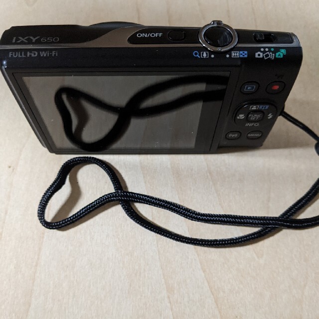 IXY650　CANON　デジカメ　黒 スマホ/家電/カメラのカメラ(コンパクトデジタルカメラ)の商品写真