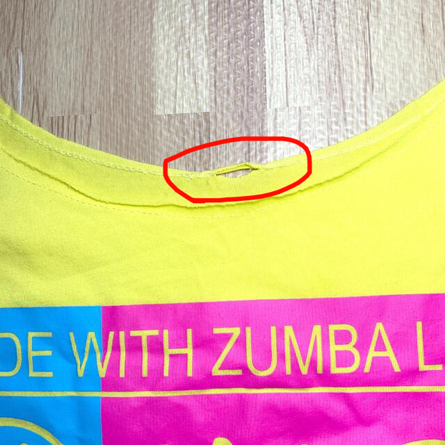 Zumba(ズンバ)のZUMBAウェア Tシャツ スポーツ/アウトドアのスポーツ/アウトドア その他(ダンス/バレエ)の商品写真