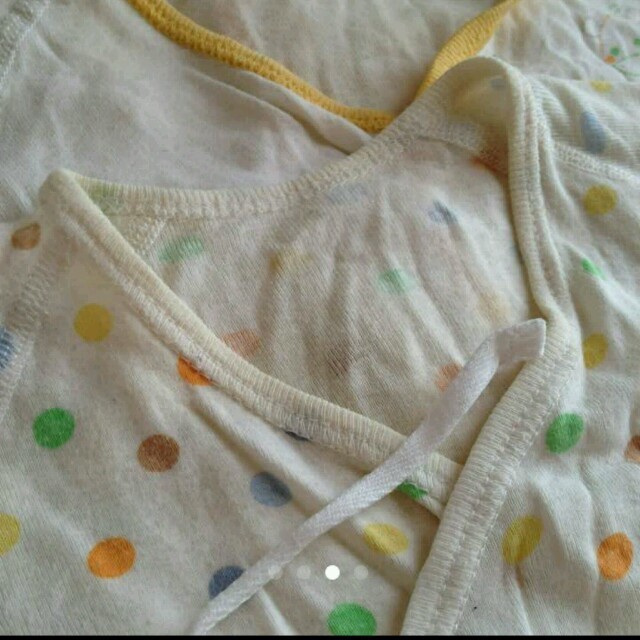 6枚セット　新生児　肌着 キッズ/ベビー/マタニティのベビー服(~85cm)(肌着/下着)の商品写真