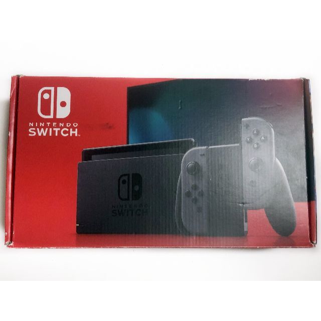 美品 新型任天堂スイッチ Nintendo Switch グレイ