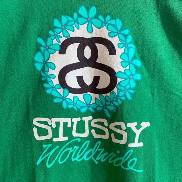 STUSSY(ステューシー)の【STUSSY】ステューシー 希少デザイン センターデカロゴ Tシャツ メンズのトップス(Tシャツ/カットソー(半袖/袖なし))の商品写真
