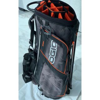 専用　OGIO オジオ キャディバッグ 14分割 ゴルフバッグ　オレンジ(バッグ)