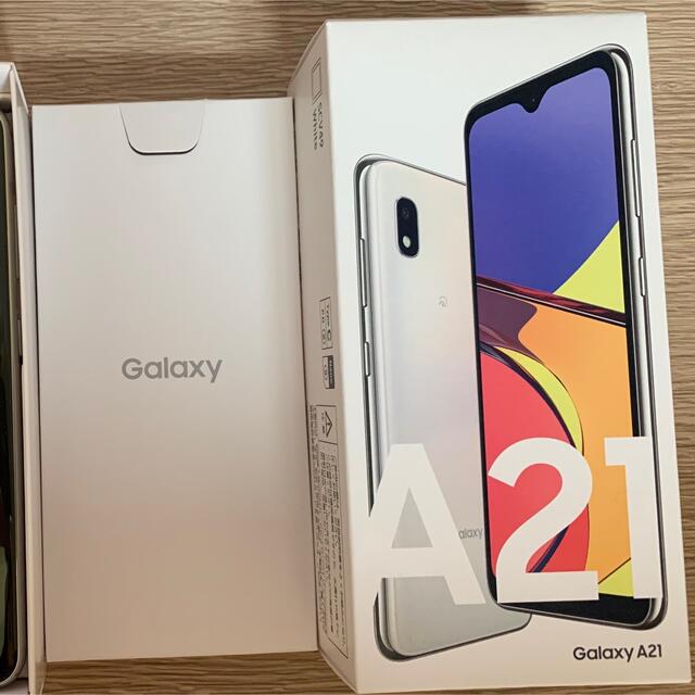 未使用GALAXY A21 SIMフリーギャラクシー - スマートフォン本体