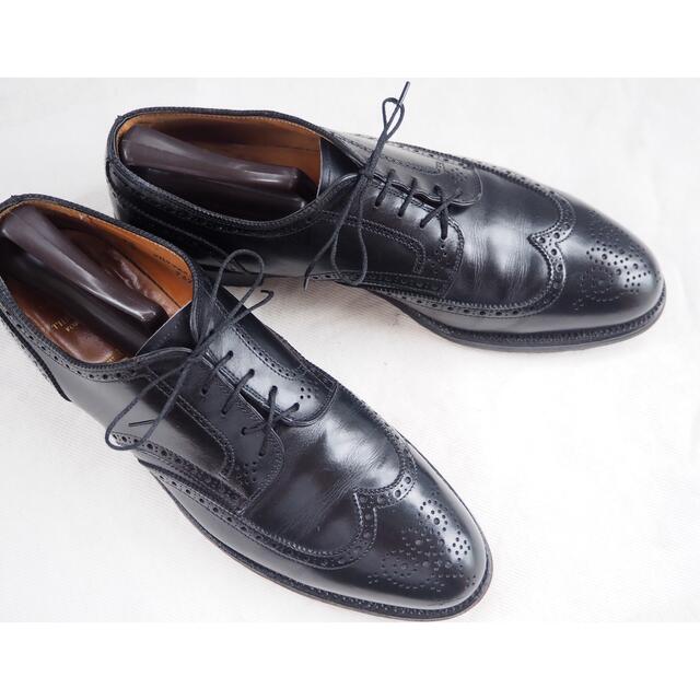 Alden 967 Black shot wing tip