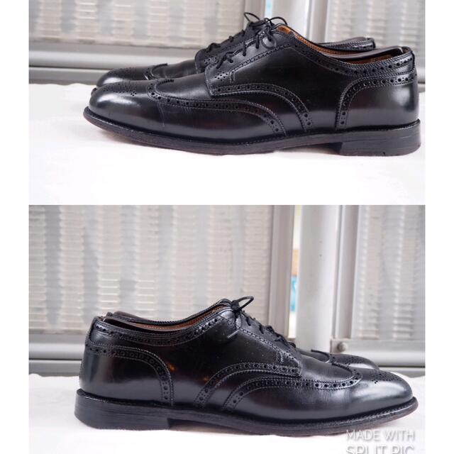 Alden 967 Black shot wing tip