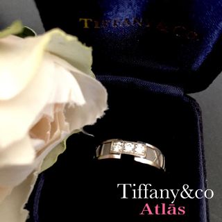 ティファニー(Tiffany & Co.)のティファニー アトラス3Pダイヤ リング(リング(指輪))