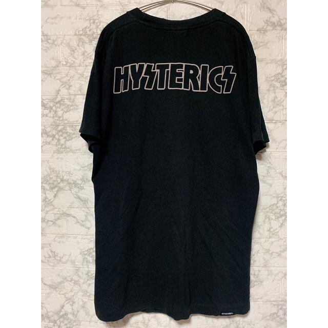 HYSTERICS(ヒステリックス)のHYSTERICS  Tシャツ　Mサイズ 黒 メンズのトップス(Tシャツ/カットソー(半袖/袖なし))の商品写真