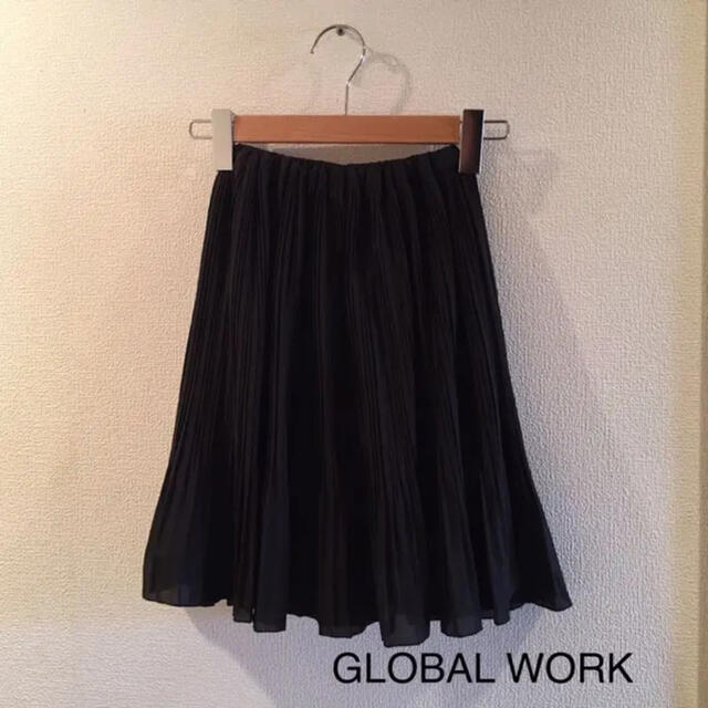 GLOBAL WORK(グローバルワーク)のGLOBAL WORK キッズ プリーツスカート 110 120 キッズ/ベビー/マタニティのキッズ服女の子用(90cm~)(スカート)の商品写真