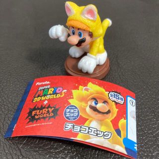 ニンテンドースイッチ(Nintendo Switch)のスーパーマリオ チョコエッグ ネコマリオ(ゲームキャラクター)