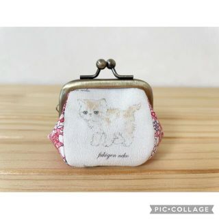 フランシュリッペ(franche lippee)のミニがま口＊ねこ図鑑＊コロコロ＊フランシュリッペ(ポーチ)