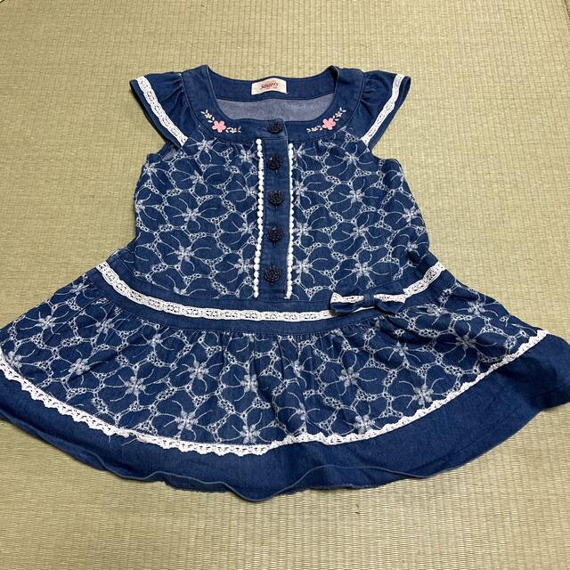 Souris(スーリー)のSouris  100  ワンピース キッズ/ベビー/マタニティのキッズ服女の子用(90cm~)(ワンピース)の商品写真