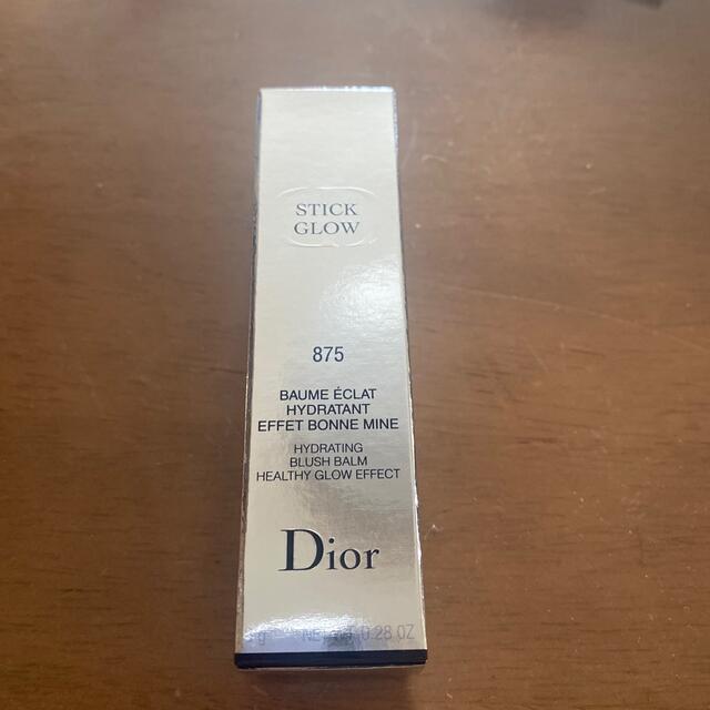 Dior(ディオール)のDior スティックグロウ　875 ピンクシロッコ コスメ/美容のベースメイク/化粧品(チーク)の商品写真