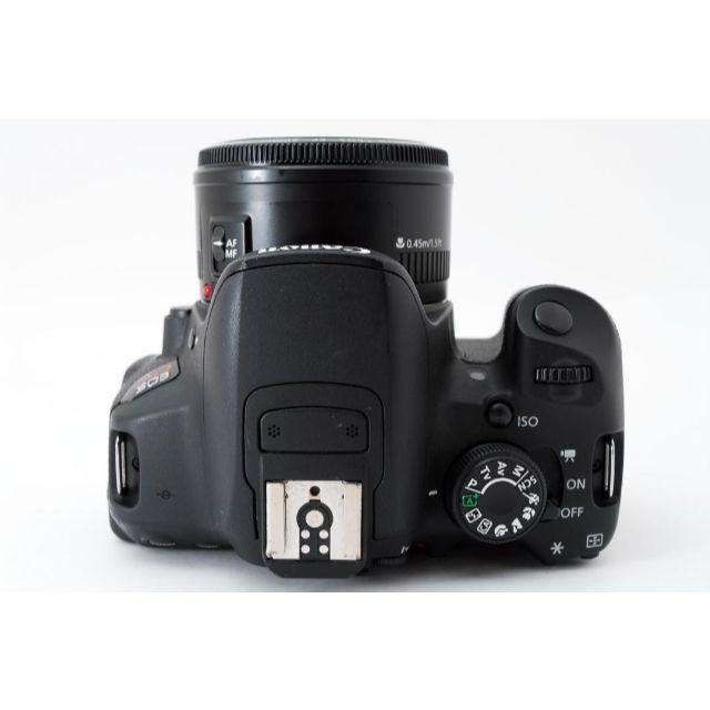 Canon(キヤノン)のキャノン Canon kiss x7i標準&望遠&単焦点　トリプルレンズセット スマホ/家電/カメラのカメラ(デジタル一眼)の商品写真