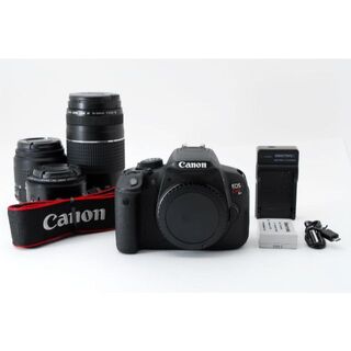 キヤノン(Canon)のキャノン Canon kiss x7i標準&望遠&単焦点　トリプルレンズセット(デジタル一眼)