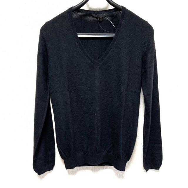 季節のおすすめ商品 Drawer - ドゥロワー 長袖セーター サイズ2 M - 黒 ニット+セーター