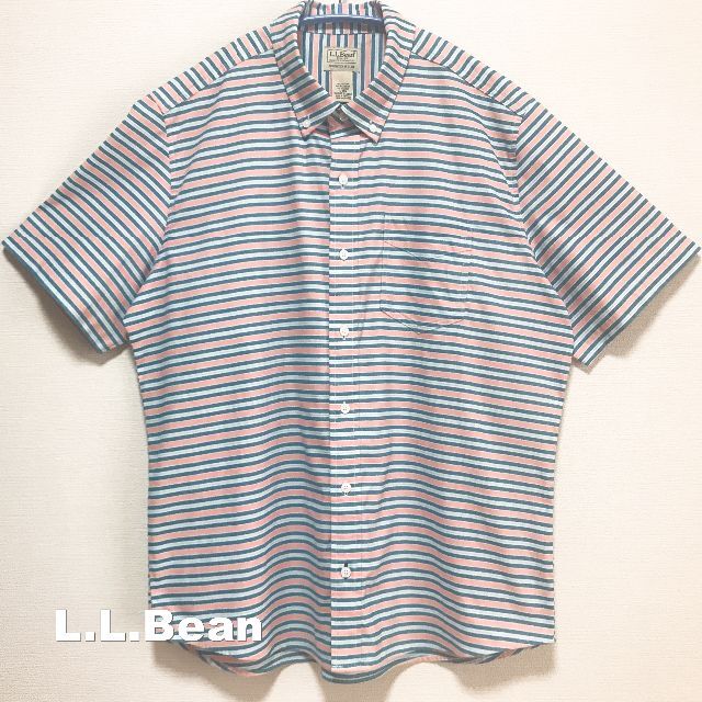 L.L.Bean(エルエルビーン)の【L.L.Bean】SLIGHTLY FITTED ビック BDシャツ レディースのトップス(シャツ/ブラウス(半袖/袖なし))の商品写真