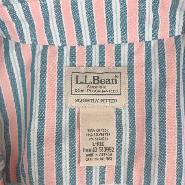 L.L.Bean(エルエルビーン)の【L.L.Bean】SLIGHTLY FITTED ビック BDシャツ レディースのトップス(シャツ/ブラウス(半袖/袖なし))の商品写真