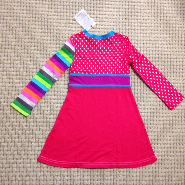 DESIGUAL(デシグアル)のDesigualキッズワンピース4歳 キッズ/ベビー/マタニティのキッズ服女の子用(90cm~)(ワンピース)の商品写真