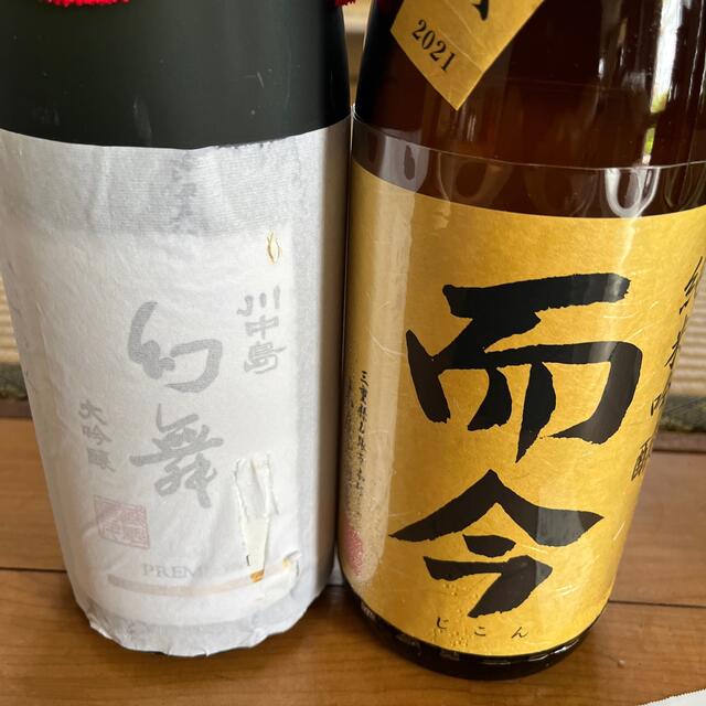 日本酒　じこん　川中島幻舞　　大吟醸　一升瓶食品/飲料/酒