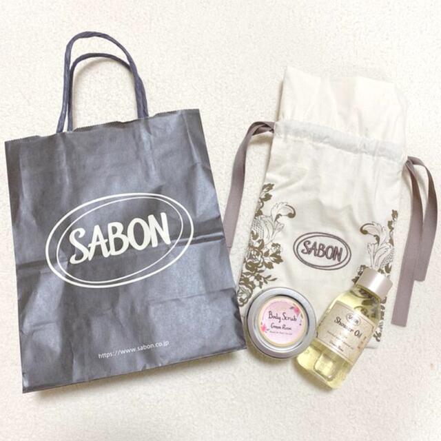 SABON(サボン)の【新品未使用】サボン　スクラブ　シャワーオイル　ギフトセット コスメ/美容のボディケア(ボディスクラブ)の商品写真