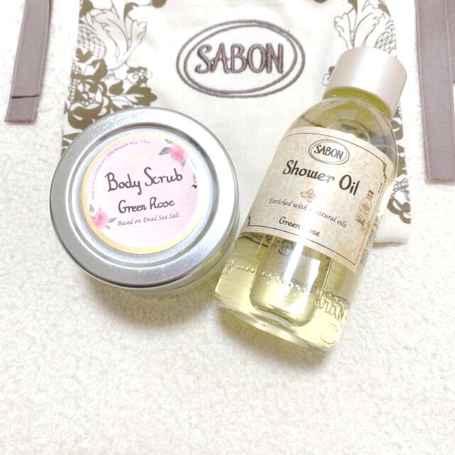 SABON(サボン)の【新品未使用】サボン　スクラブ　シャワーオイル　ギフトセット コスメ/美容のボディケア(ボディスクラブ)の商品写真