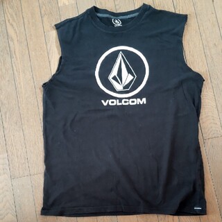 ボルコム(volcom)のVOLCOM　黒のノースリーブＴシャツ(Tシャツ(半袖/袖なし))