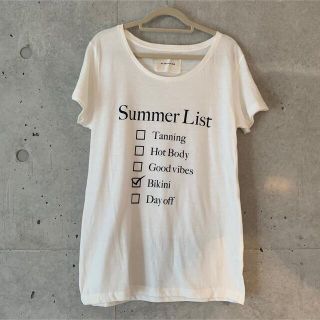 アリシアスタン(ALEXIA STAM)のALEXIA STAM summer list t(Tシャツ(半袖/袖なし))