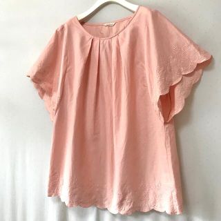 綿100％、ゆったり2Lサイズのカットソー(Tシャツ(半袖/袖なし))