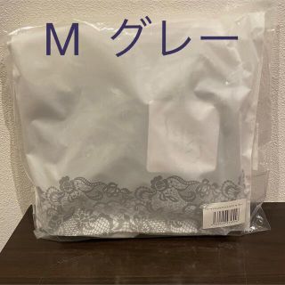 ルーナ　ナチュラルアップナイトブラ　Mサイズ　グレー(その他)